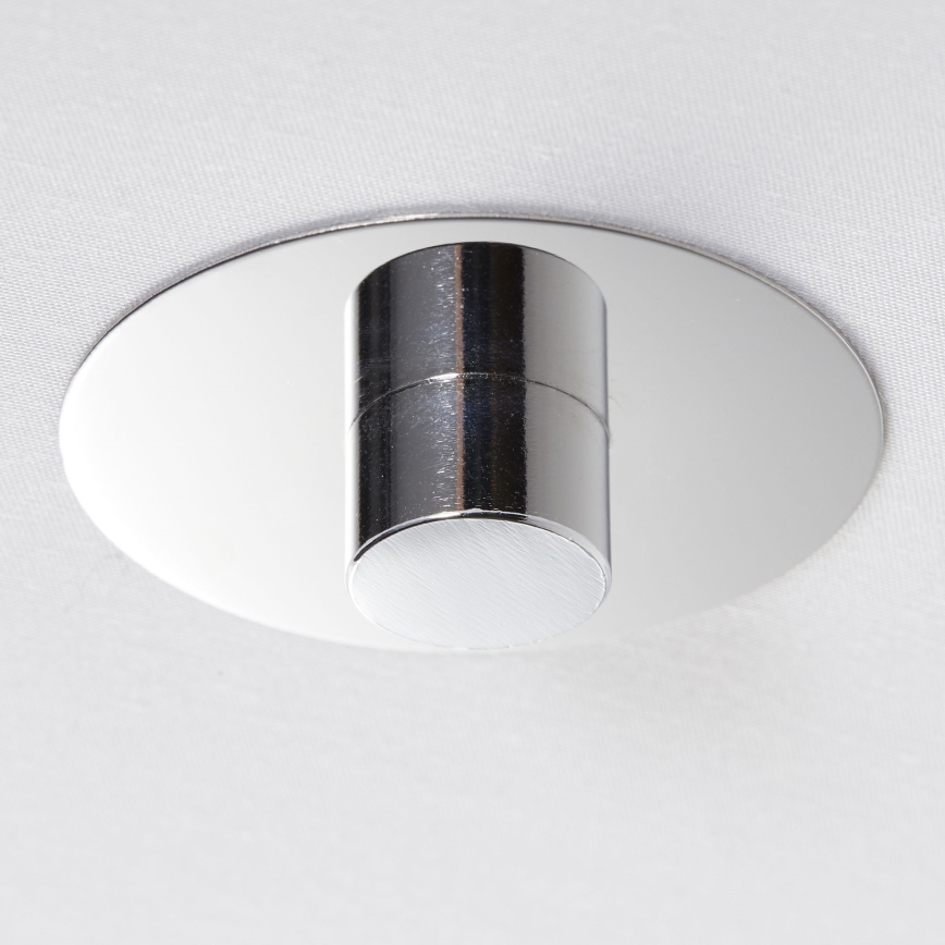 Brilliant - Ytmonterad ljuskrona ANDRIA 3xE27/60W/230V diameter 60 cm vit