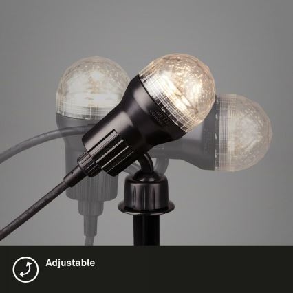 Brilo 3078-015 - Utomhus LED belysning TERRA 1xGU10/3W/230V IP44