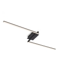 Brilo 3500-015 - LED fäst ljuskrona STAFF 2xLED/6W/230V svart