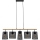Brilo 4078-054 - Hänglampa med kabel WOOD & STYLE 5xE27/60W/230V