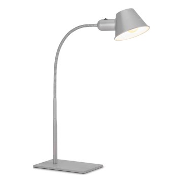 Brilo - Bordslampa 1xE27/10W/230V matt krom