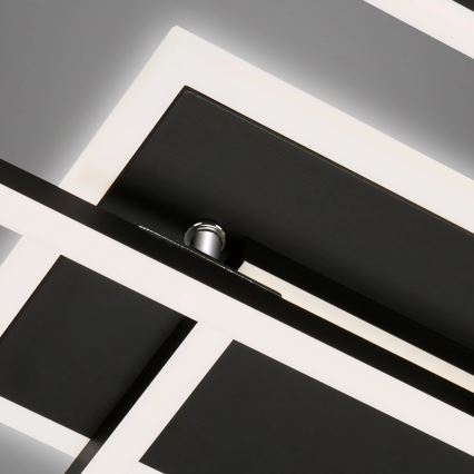 Brilo - Dimbar LED ytmonterad ljuskrona FRAME 2xLED/20W/230V 2700-6500K + fjärrkontroll