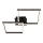 Brilo - Dimbar LED ytmonterad ljuskrona FRAME 2xLED/9W/230V