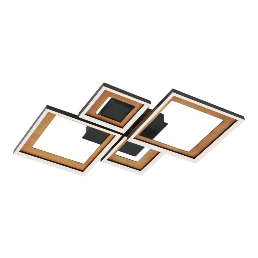 Brilo - Dimbar LED ytmonterad ljuskrona FRAME LED/38W/230V
