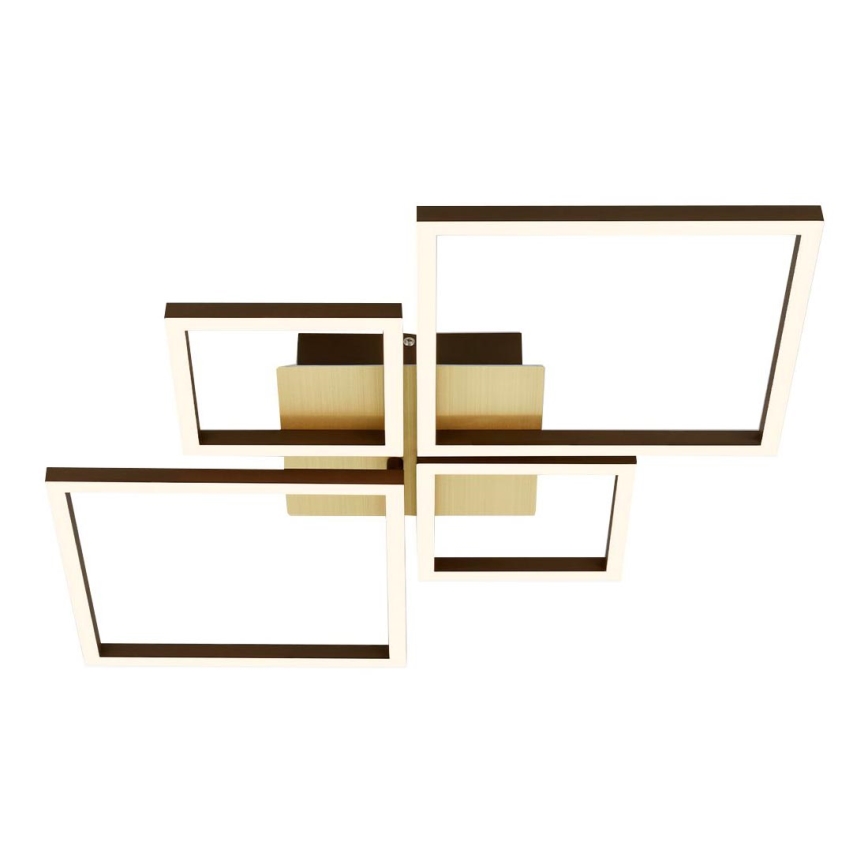 Brilo - Dimbar LED ytmonterad ljuskrona FRAME LED/44W/230V