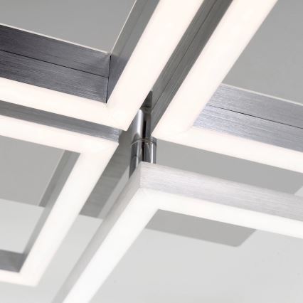 Brilo - Dimbar LED ytmonterad ljuskrona FRAME LED/44W/230V