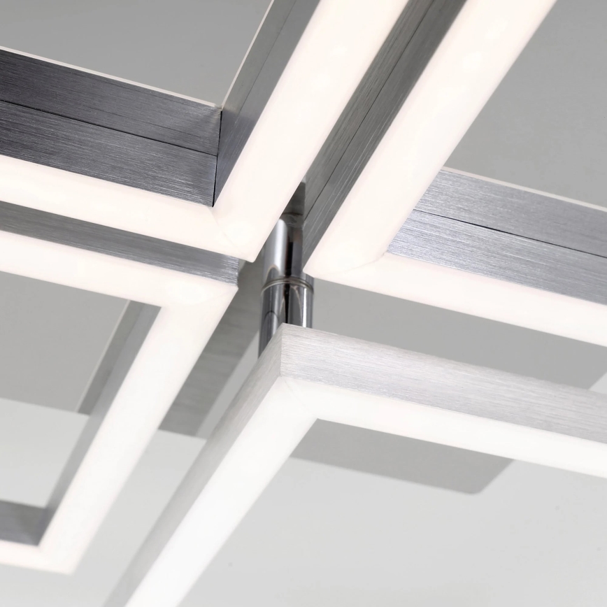 Brilo - Dimbar LED ytmonterad ljuskrona FRAME LED/44W/230V