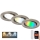 Brilo - KIT 3x LED RGBW Dimbar badrumsbelysning 1xGU10/4,9W/230V 2700-6500K Wi-Fi Tuya IP23 + fjärrkontroll