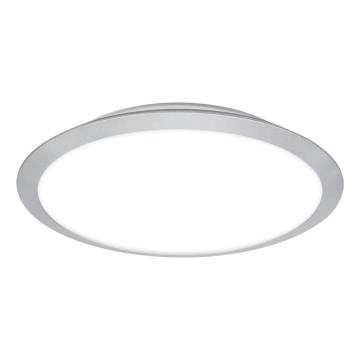 Brilo - LED badrumsplafond CTS LED/21W/230V 3000/4000K IP44 Ø 37 cm mattkrom