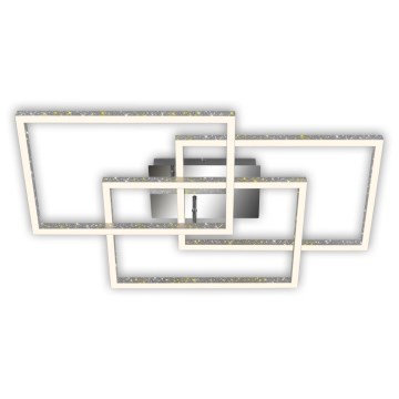 Brilo - LED Dimbar taklampa FRAME LED/57W/230V 3000K matt krom