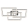 Brilo - LED Dimbar taklampa FRAME LED/57W/230V 3000K matt krom