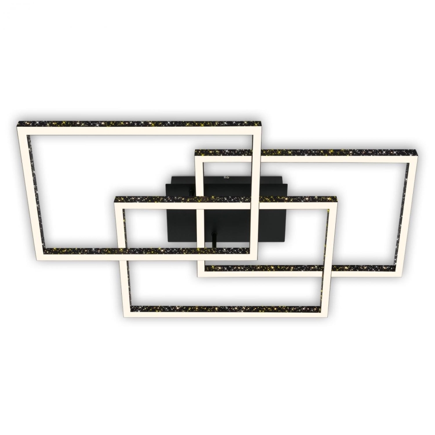 Brilo - LED Dimbar taklampa FRAME LED/57W/230V 3000K svart