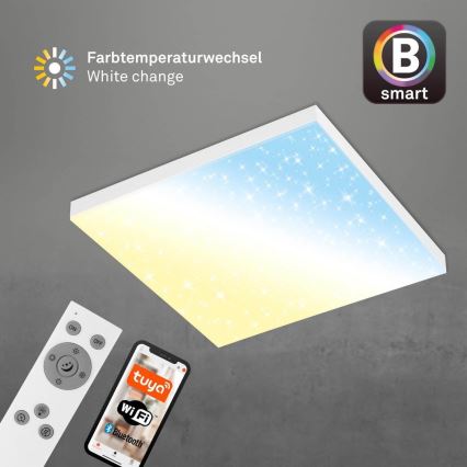 Brilo - LED Dimbar taklampa FRAMELESS LED/24W/230V 3000-6500K Wi-Fi Tuya + fjärrkontroll