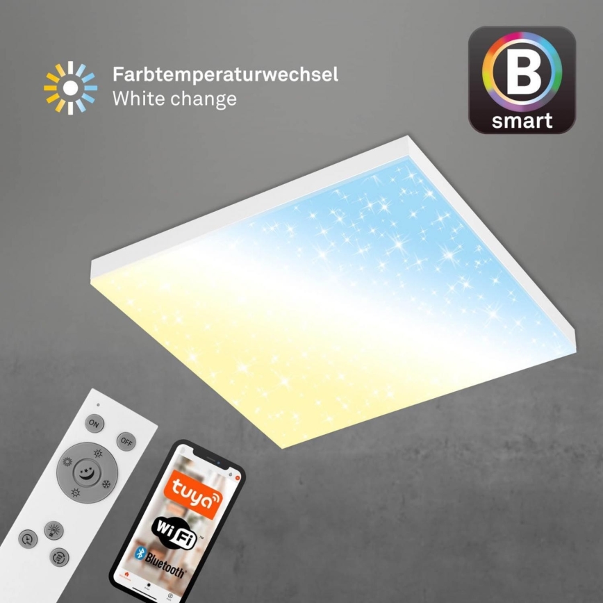Brilo - LED Dimbar taklampa FRAMELESS LED/24W/230V 3000-6500K Wi-Fi Tuya + fjärrkontroll