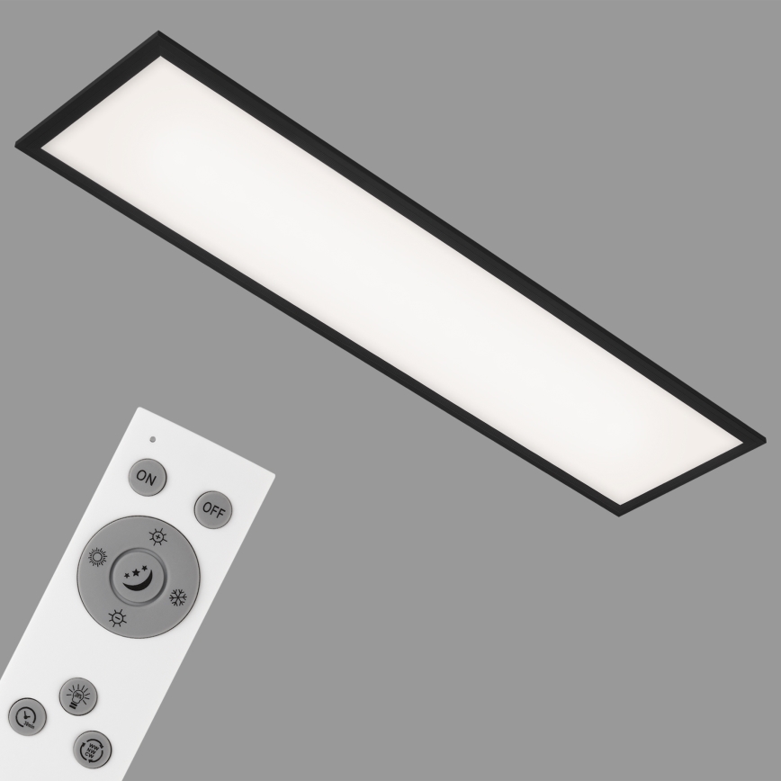 Brilo - LED Dimbar taklampa PIATTO LED/24W/230V 3000-6500K 100x25 cm + fjärrkontroll