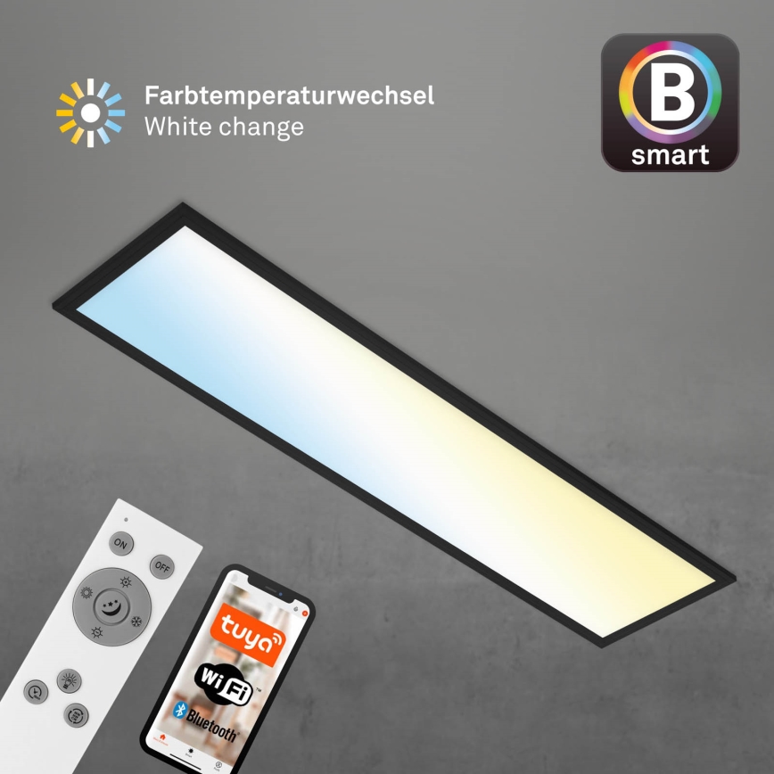 Brilo - LED Dimbar taklampa PIATTO LED/28W/230V 3000-6500K Wi-Fi Tuya + fjärrkontroll