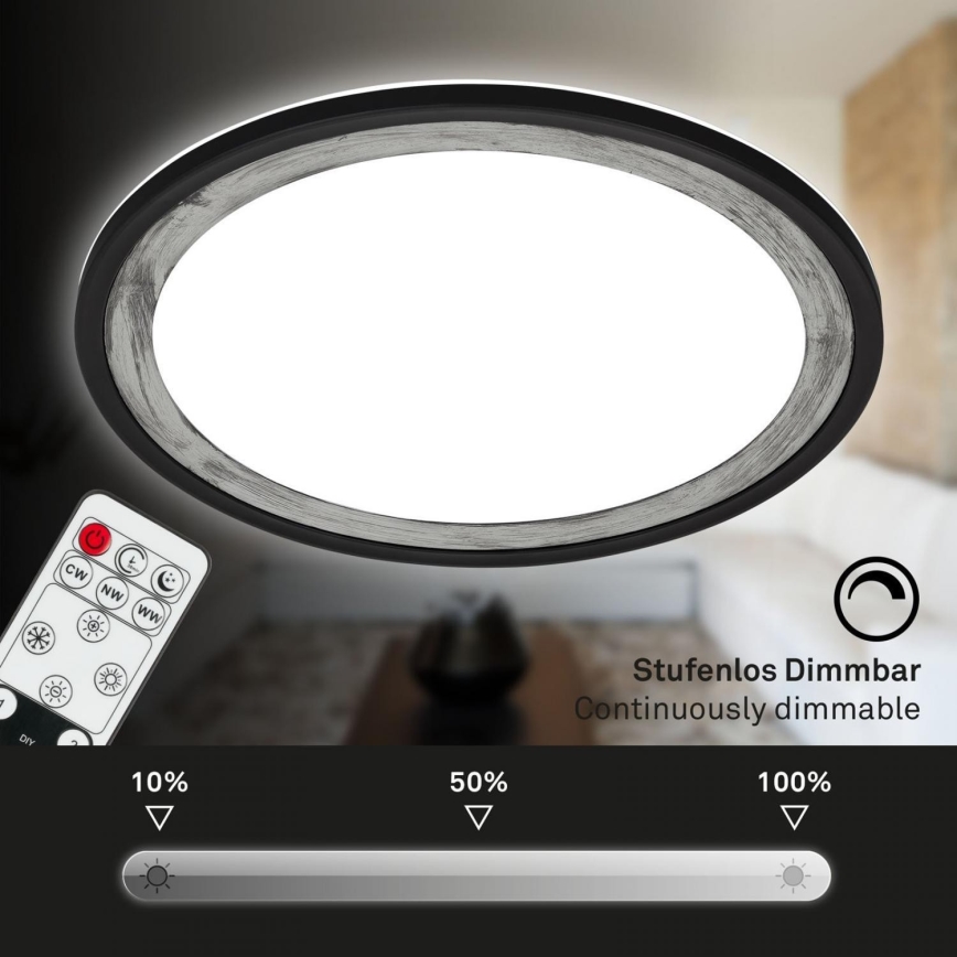 Brilo - LED Dimbar taklampa SLIM LED/22W/230V 2700-6500K + fjärrkontroll
