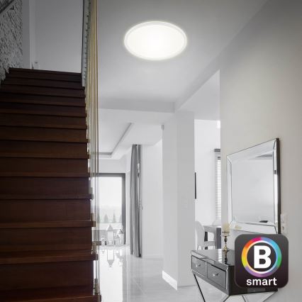 Brilo - LED Dimbar taklampa SLIM LED/22W/230V 2700-6500K Wi-Fi Tuya + fjärrkontroll