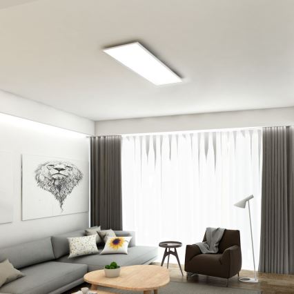 Brilo - LED Dimbar taklampa SLIM LED/24W/230V 3000-6500K 100x25 cm + fjärrkontroll