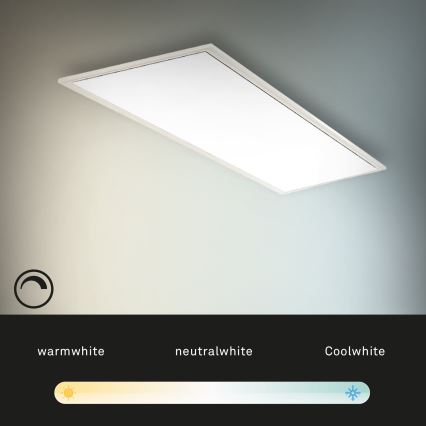 Brilo - LED Dimbar taklampa SLIM LED/24W/230V 3000-6500K 100x25 cm + fjärrkontroll