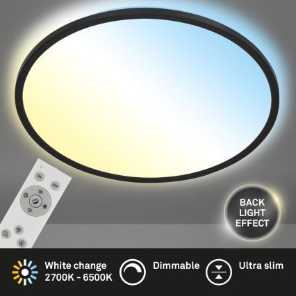 Brilo - LED Dimbar taklampa SLIM LED/31W/230V 2700-6500K + fjärrkontroll