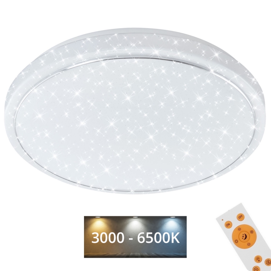 Brilo - LED Dimbar taklampa STARRY SKY LED/18W/230V 3000-6500K + fjärrkontroll