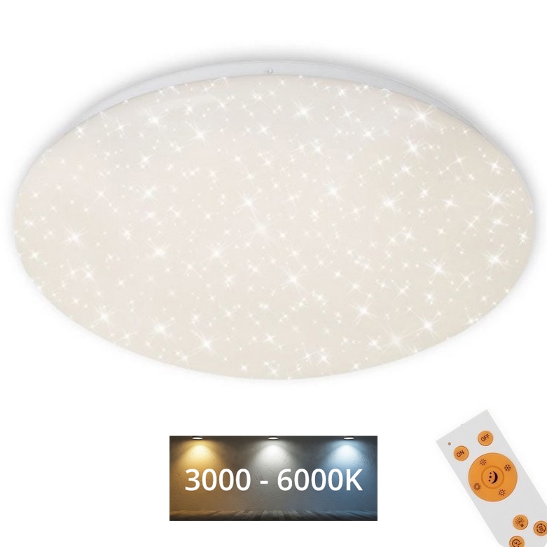Brilo - LED Dimbar taklampa STARRY SKY LED/40W/230V 3000-6000K + fjärrkontroll