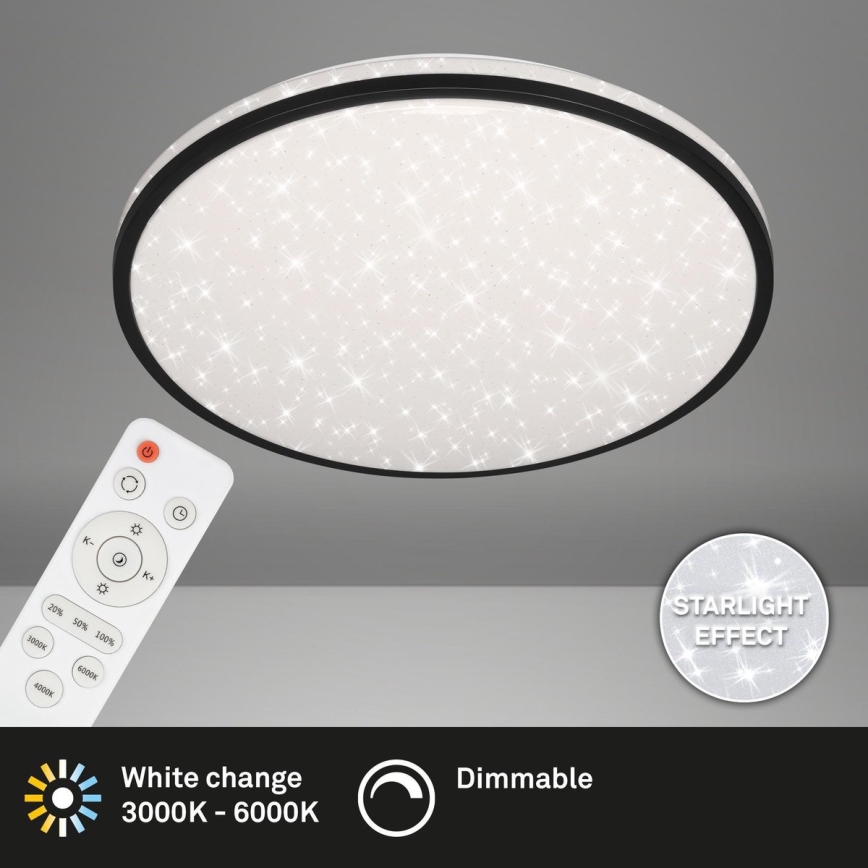 Brilo - LED Dimbar taklampa STARRY SKY LED/48W/230V 3000-6000K + fjärrkontroll