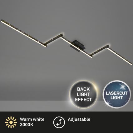 Brilo - LED fäst ljuskrona REY 5xLED/4,8W/230V