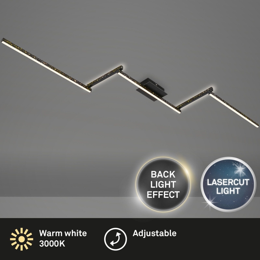 Brilo - LED fäst ljuskrona REY 5xLED/4,8W/230V