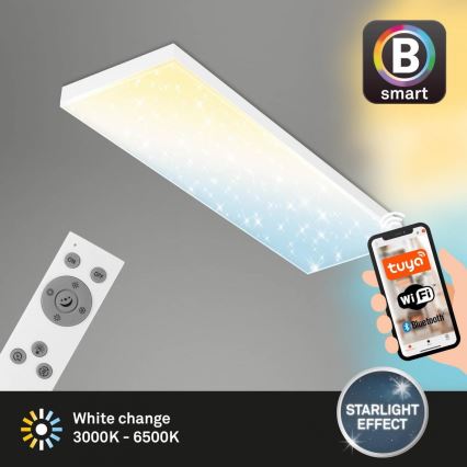 Brilo - LED Ljusreglerad fäst panel FRAMELESS LED/28W/230V 3000-6500K Wi-Fi Tuya + fjärrkontroll