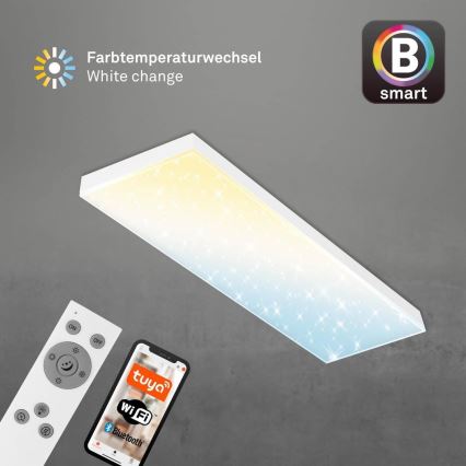 Brilo - LED Ljusreglerad fäst panel FRAMELESS LED/28W/230V 3000-6500K Wi-Fi Tuya + fjärrkontroll