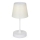 Brilo - LED Ljusreglerad uppladdningsbar utomhus bordslampa LED/3W/5V IP44 vit