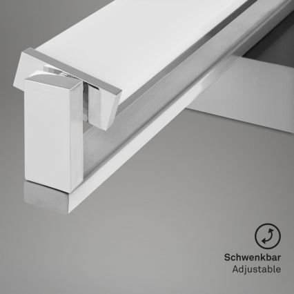 Brilo - LED ljusreglerad vägglampa LED/18W/230V 2700-4000K silver