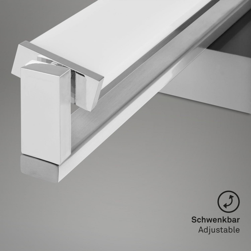 Brilo - LED ljusreglerad vägglampa LED/18W/230V 2700-4000K silver