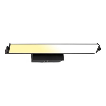 Brilo - LED ljusreglerad vägglampa LED/18W/230V 2700-4000K svart