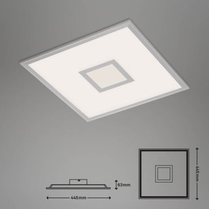 Brilo - LED RGB dimbar taklampa CENTRO LED/24W/230V 2700-6500K Wi-Fi Tuya + fjärrkontroll