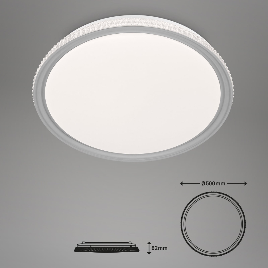 Brilo - LED RGB Dimbar taklampa LED/40W/230V 3000-6500K + fjärrkontroll
