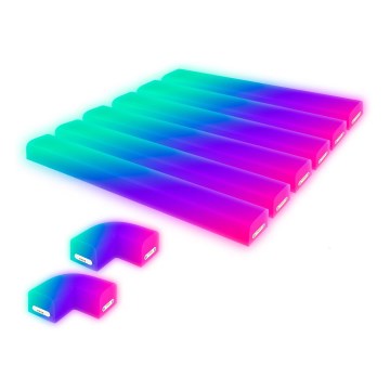 Brilo - LED RGBIC Ljusreglerad belysning skena Smart LED/24W/230V Wi-Fi Tuya