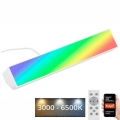 Brilo - LED RGBW Ljusreglerad bordslampa LED/9W/230V 3000-6500K Wi-Fi Tuya + fjärrkontroll
