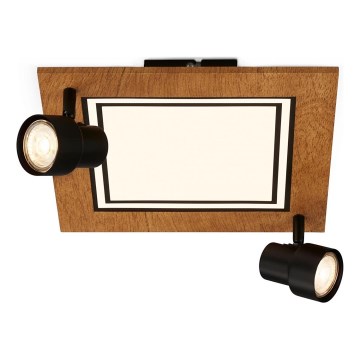 Brilo - LED taklampa LED/12W/230V + 2xGU10/9W 3000K