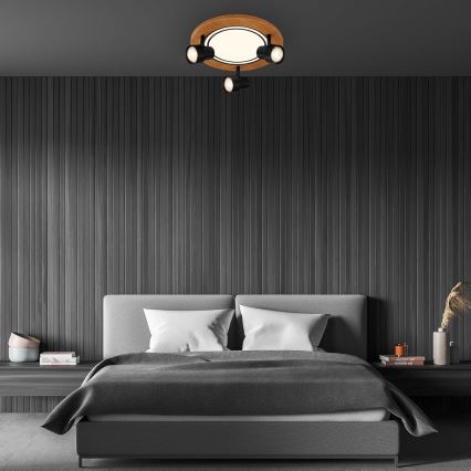 Brilo - LED taklampa LED/12W/230V + 3xGU10/9W 3000K