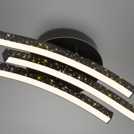 Brilo - LED taklampa LED/19W/230V 3000K svart