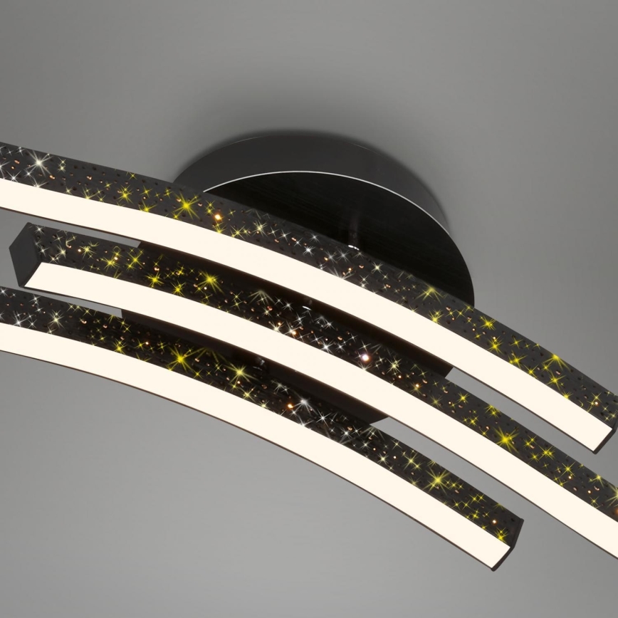 Brilo - LED taklampa LED/19W/230V 3000K svart