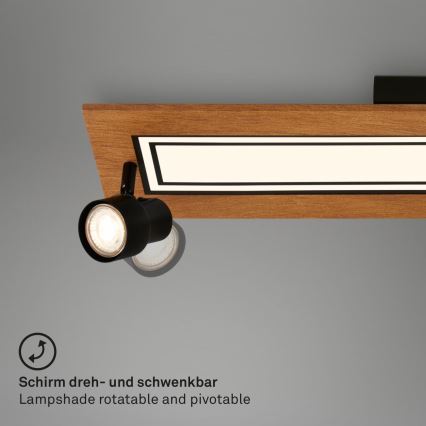 Brilo - LED taklampa LED/24W/230V + 3xGU10/9W 3000K