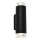 Brilo - LED vägglampa för utomhusbruk 2xGU10/4,7W/230V IP44 4000K svart