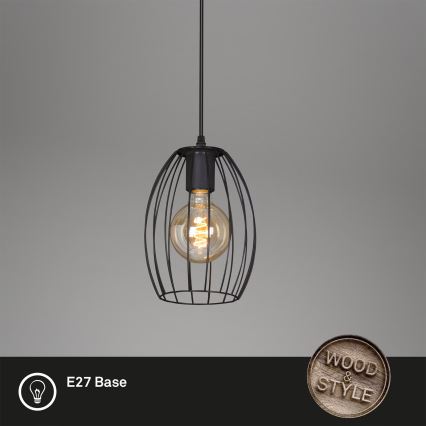 Brilo - Pendellampa på kabel WAKTU 1xE27/60W/230V