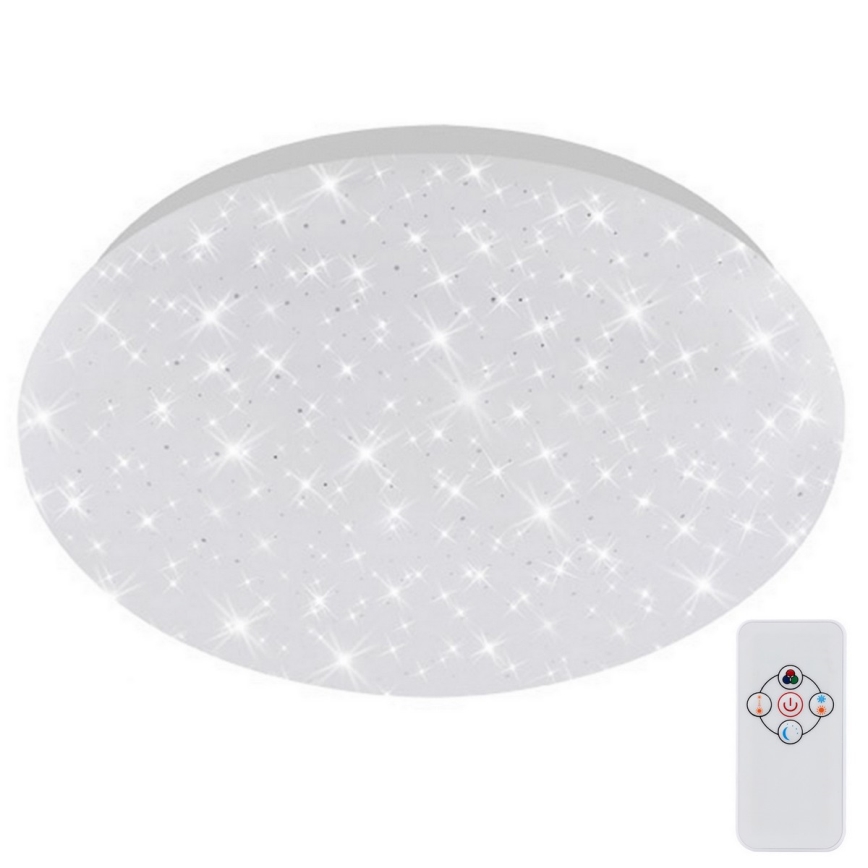 Brilo - RGBW Dimbar taklampa STARRY SKY LED/10W/230V + fjärrkontroll