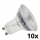 Briloner 0548-003 - KIT 10x LED glödlampa GU10/3,5W/230V 3000K