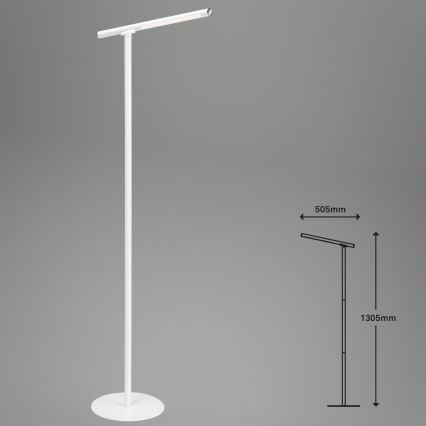 Briloner 1384-016 - LED Ljusreglerad beröring golvlampa 2i1 EVERYWHERE LED/2,3W/5V 2000 mAh